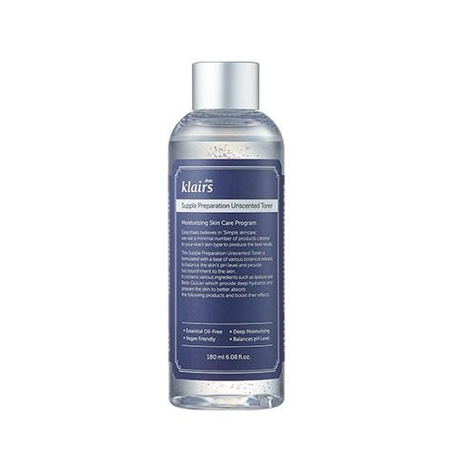 Klairs Supple Preparation Unscented Toner 180ml - All Day Pretty Korean Beauty klairs