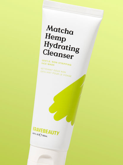 KraveBeauty Matcha Hemp Hydrating Cleanser 120ml - All Day Pretty Korean Beauty krave beauty