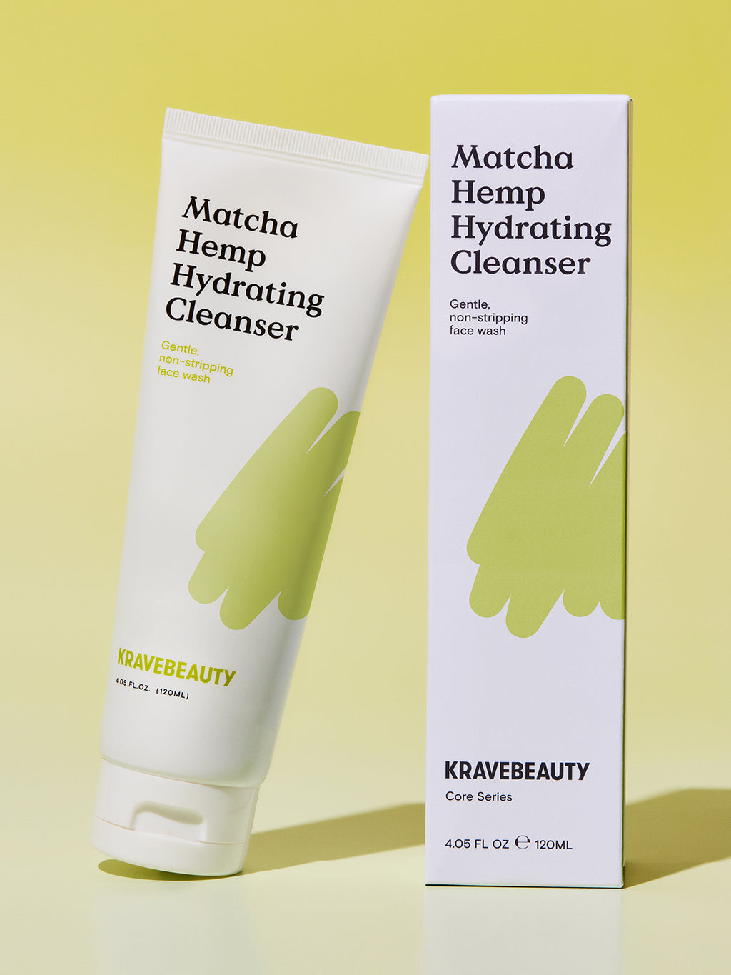 KraveBeauty Matcha Hemp Hydrating Cleanser 120ml - All Day Pretty Korean Beauty krave beauty