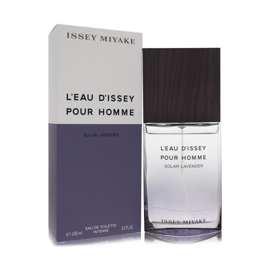 L'eau D'issey Pour Homme Solar Lavender by Issey Miyake Eau De Toilette Intense Spray 3.3 oz for Men