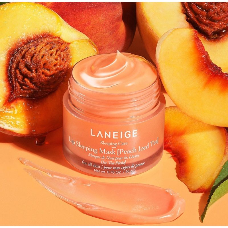 Laneige-Lip-Sleeping-Mask-Ex-20Ml-Peach-Iced-Tea – beauty &amp; skincare essential for daily radiance