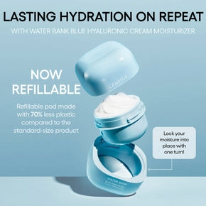 LANEIGE Water Bank Blue Hyaluronic Cream Moisturizer 50ml - All Day Pretty Korean Beauty LANEIGE