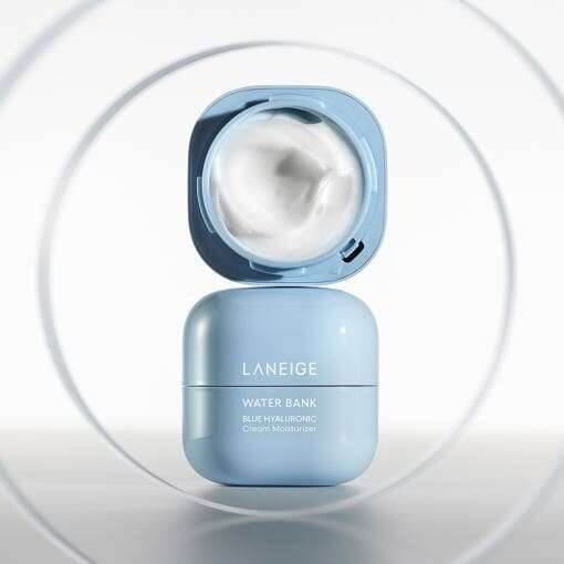LANEIGE Water Bank Blue Hyaluronic Cream Moisturizer 50ml - All Day Pretty Korean Beauty LANEIGE