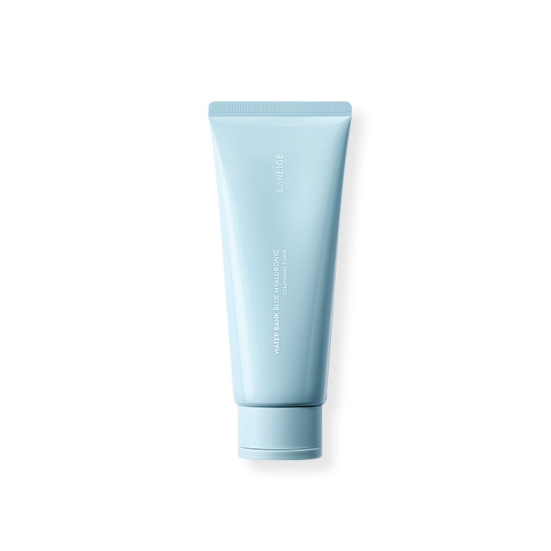 LANEIGE Water Bank Blue Hyaluronic Cleansing Foam 150g - All Day Pretty Korean Beauty LANEIGE