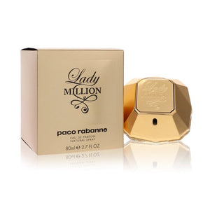 Lady Million by Paco Rabanne Eau De Parfum Spray 2.7 oz for Women