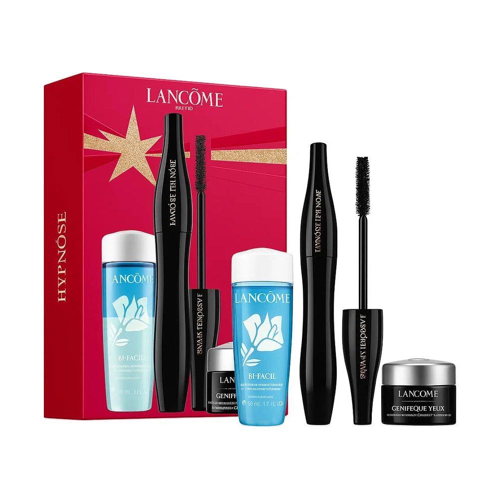 Lancome Hypnose Gift Set 6.2ml Hypnose Mascara Black + 30ml Bi Facil Makeup Remover + Advanced Genifique Eye Cream 5ml