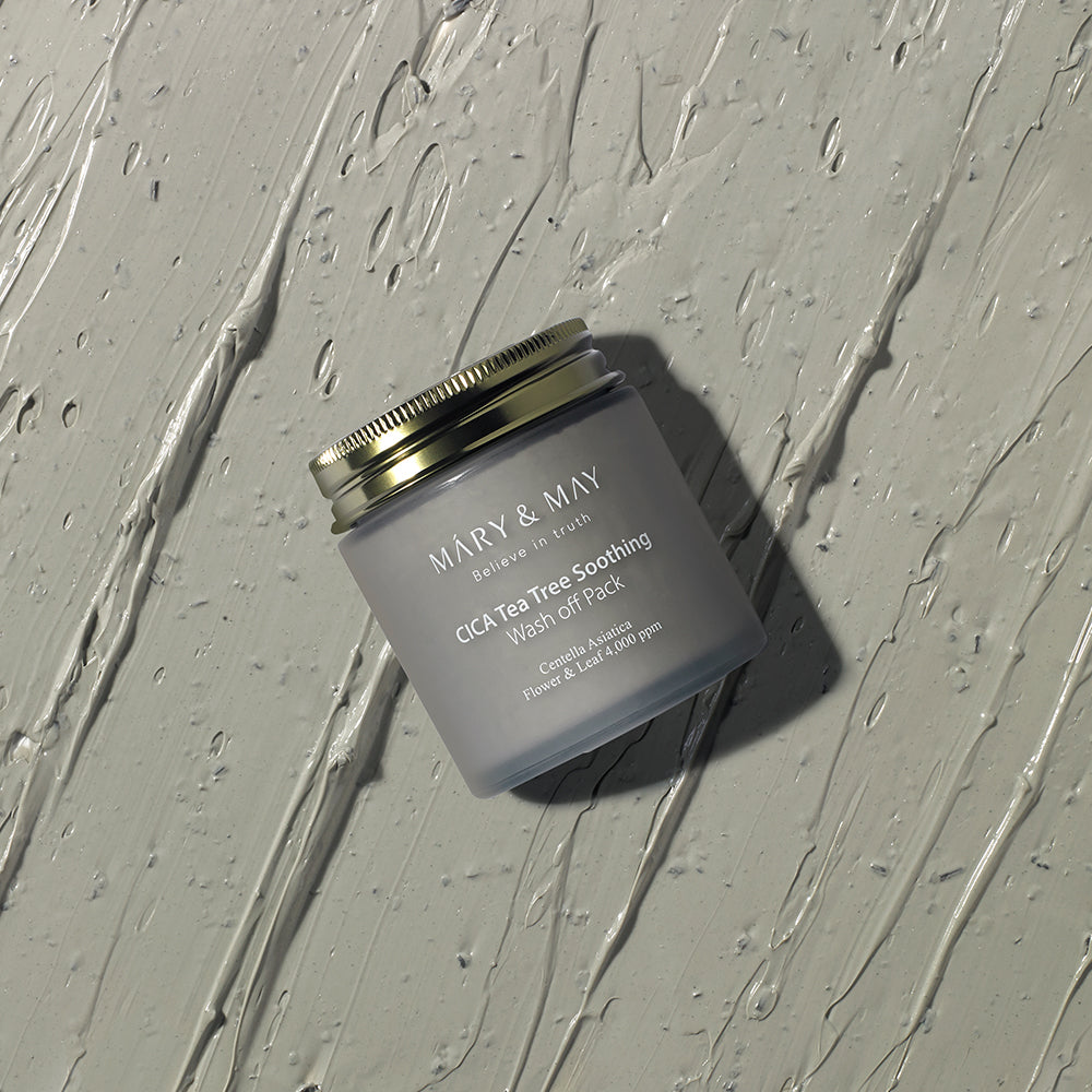 Mary-May-Vegan-Cica-Tea-Tree-Soothing-Wash-Off-Pack-125G – beauty & skincare essential for daily radiance