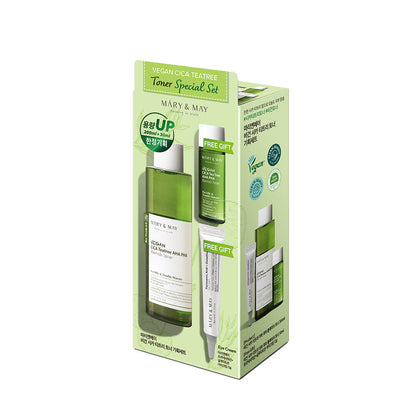 Mary-May-Vegan-Cica-Tea-Tree-Toner-Special-Set-200Ml-30Ml-Eye-Cream-12G – beauty &amp; skincare essential for daily radiance