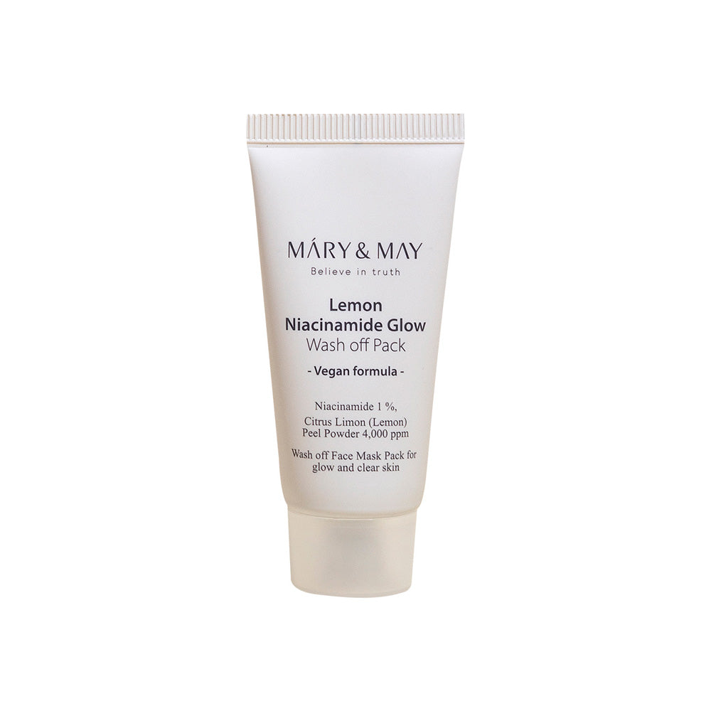 Mary-May-Vegan-Lemon-Niacinamide-Glow-Wash-Off-Pack-30G – beauty & skincare essential for daily radiance