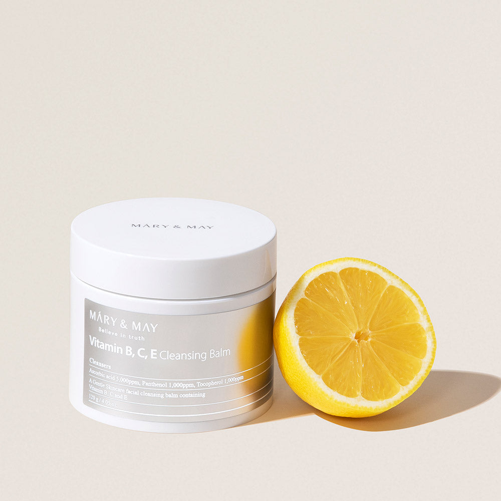 MARY & MAY: Vitamin B.C.E Cleansing Balm 120g - All Day Pretty Cleansing Balm mary&may