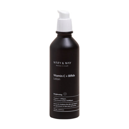 MARY &amp; MAY: Vitamin C+Bifida Lotion 120ml - All Day Pretty Lotion mary&amp;may