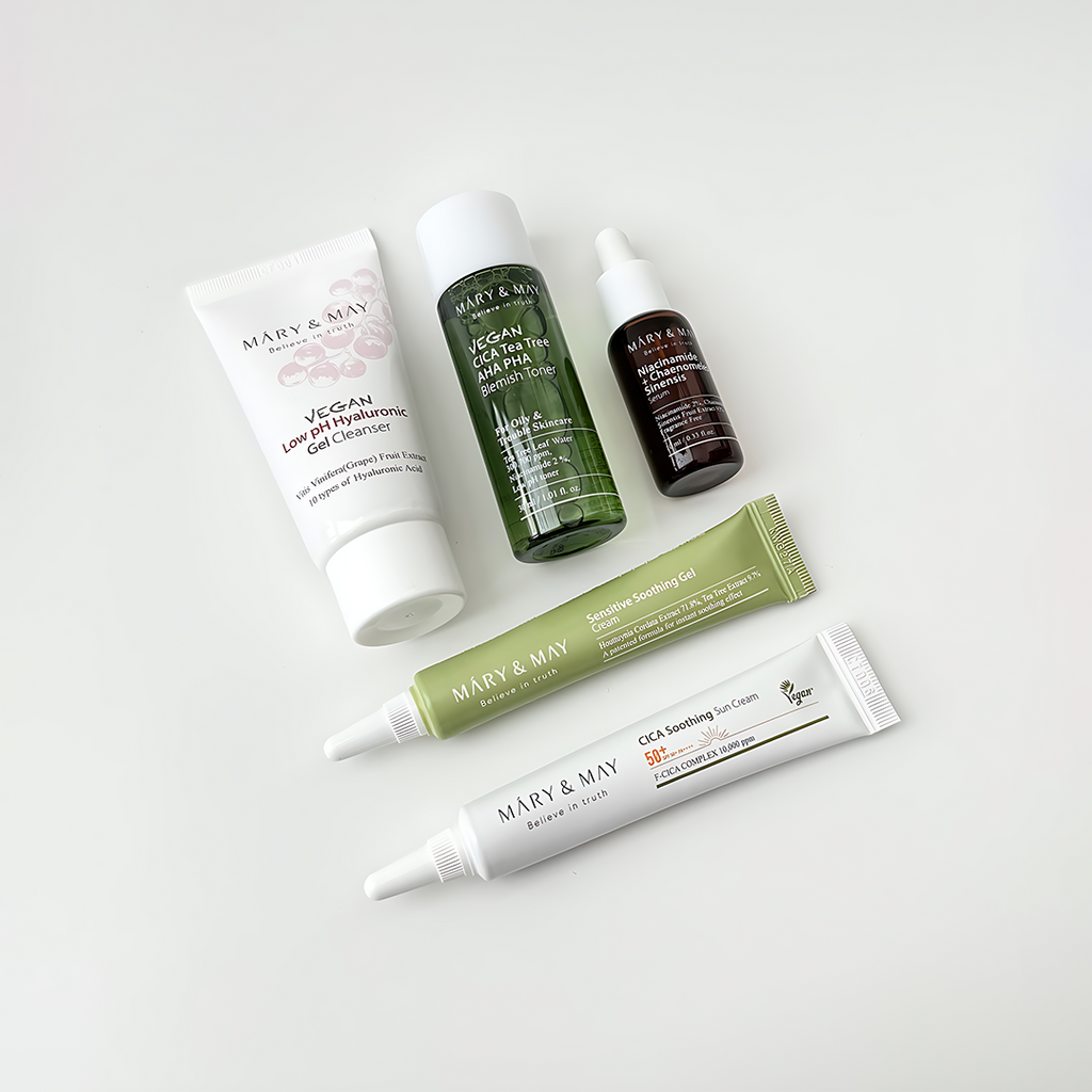 MARY & MAY Soothing Trouble Care Travel Kit (5pcs)