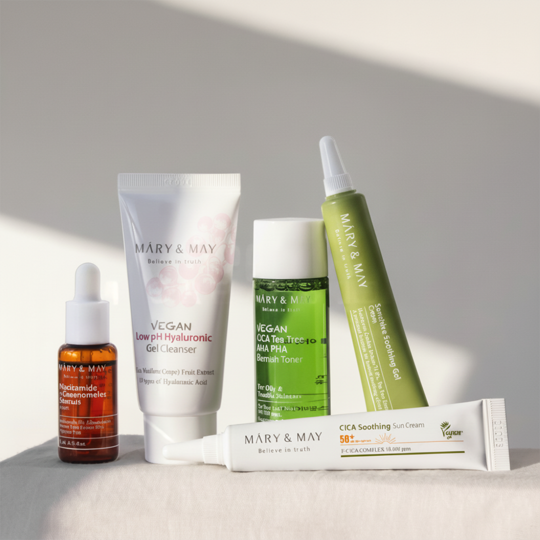 MARY &amp; MAY Soothing Trouble Care Travel Kit (5pcs)