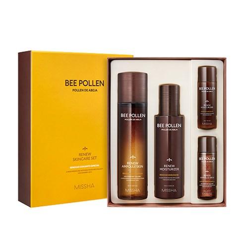 MISSHA Bee Pollen Renew Skincare Set - All Day Pretty Skincare SET missha