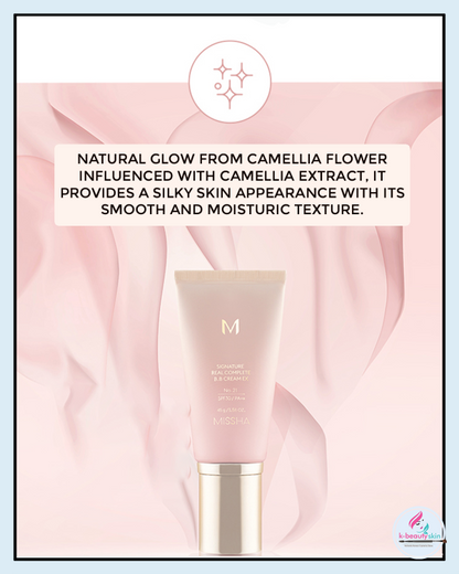 MISSHA M Signature Real Complete BB Cream EX 45g (2 Colors) - All Day Pretty Korean Beauty missha