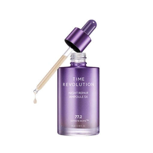 MISSHA Time Revolution Night Repair Ampoule 5X 70ml - All Day Pretty Korean Beauty missha