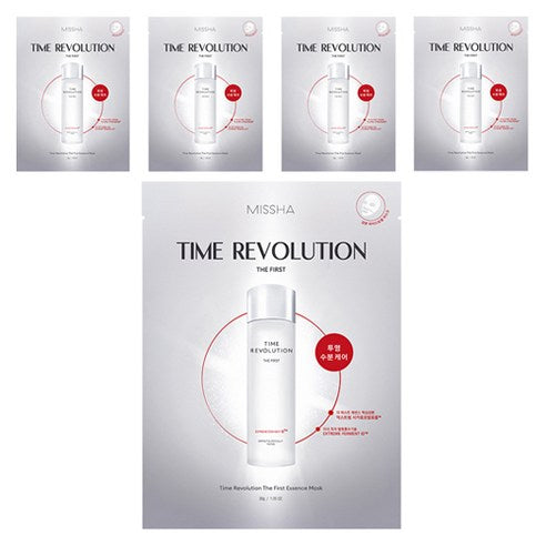 Missha Time Revolution The First Essence Mask 30G X 5Ea – beauty & skincare essential for daily radiance