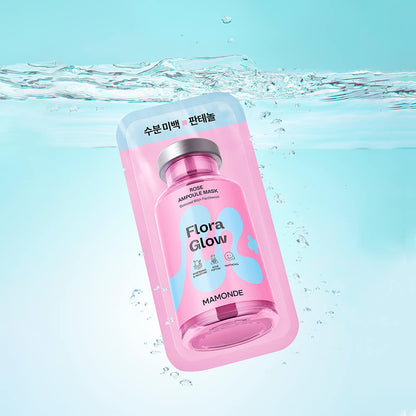 Mamonde-Flora-Glow-Rose-Ampoule-Mask-23Ml-X-10Ea – beauty &amp; skincare essential for daily radiance