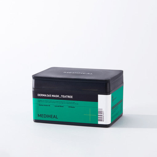 Mediheal Derma 365 Teetree Mask (30 Masks) - All Day Pretty Korean Beauty Mediheal
