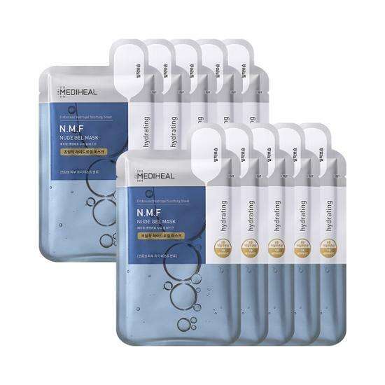 Mediheal N.M.F Nude Gel Mask Sheet 10p - All Day Pretty Korean Beauty Mediheal