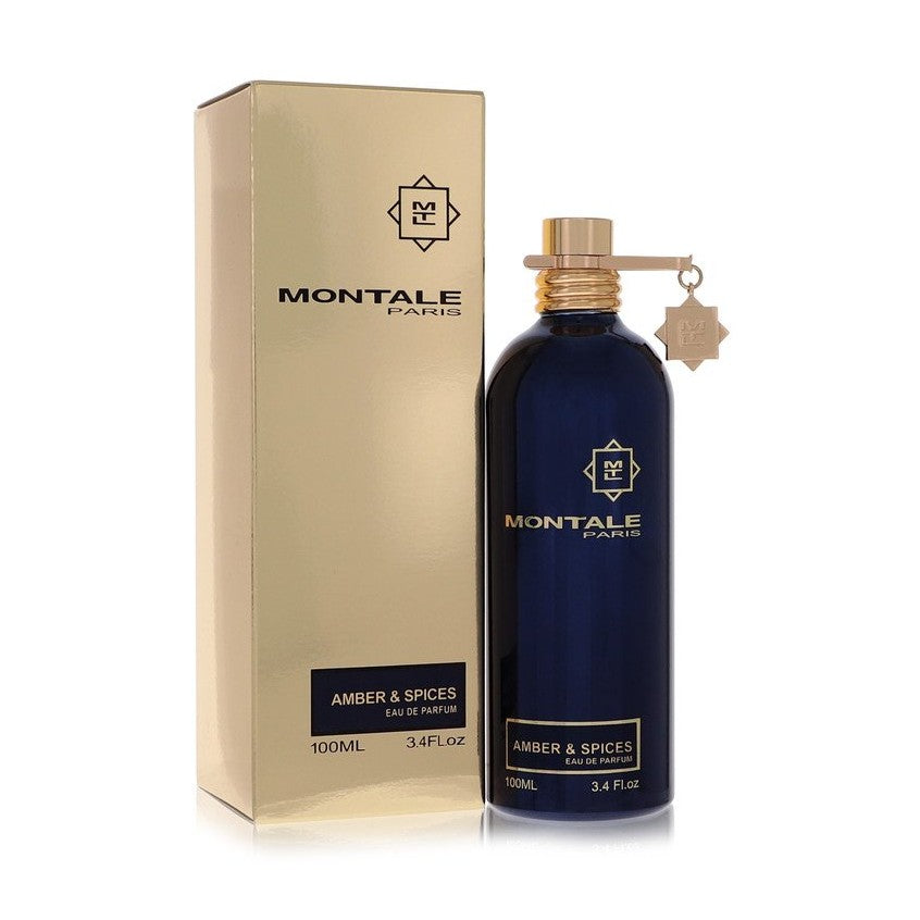 Montale Amber &amp; Spices by Montale Eau De Parfum Spray (Unisex) 3.3 oz for Women