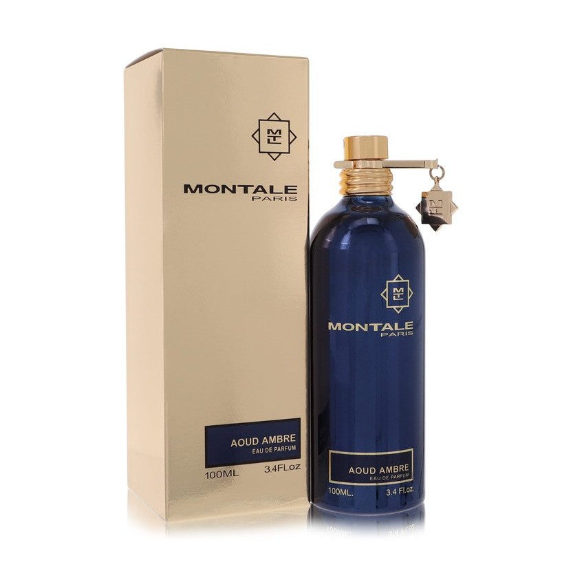 Montale Aoud Ambre by Montale Eau De Parfum Spray (Unisex) 3.4 oz for Women