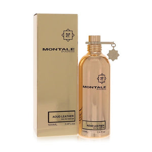 Montale Aoud Leather by Montale Eau De Parfum Spray (Unisex) 3.4 oz for Women