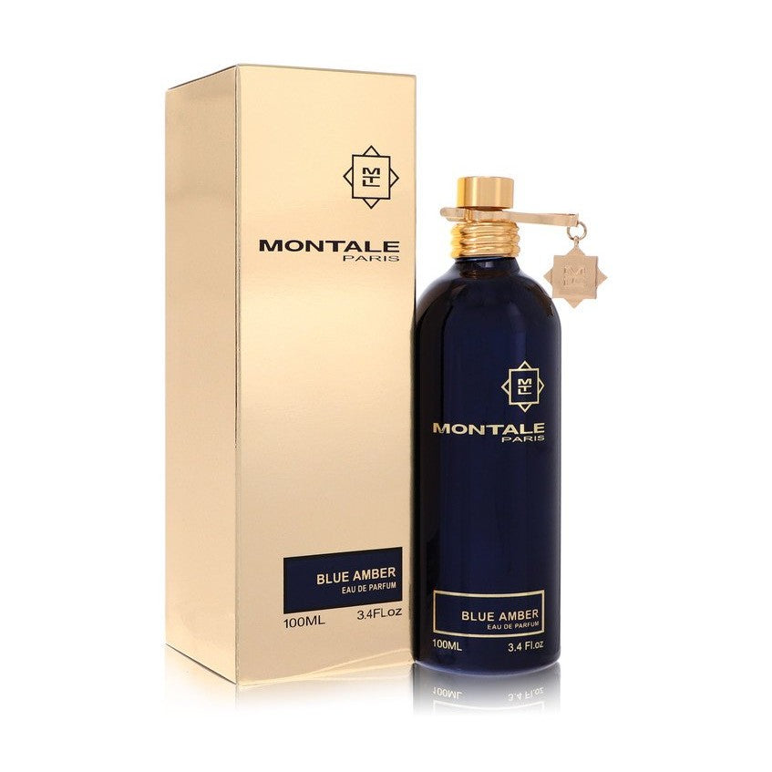 Montale Blue Amber by Montale Eau De Parfum Spray (Unisex) 3.4 oz for Women