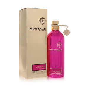 Montale Roses Musk by Montale Eau De Parfum Spray 3.4 oz for Women