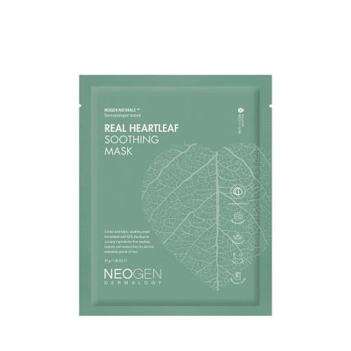 Neogen Dermalogy Real Heartleaf Soothing Mask 37G X 5Ea – beauty & skincare essential for daily radiance
