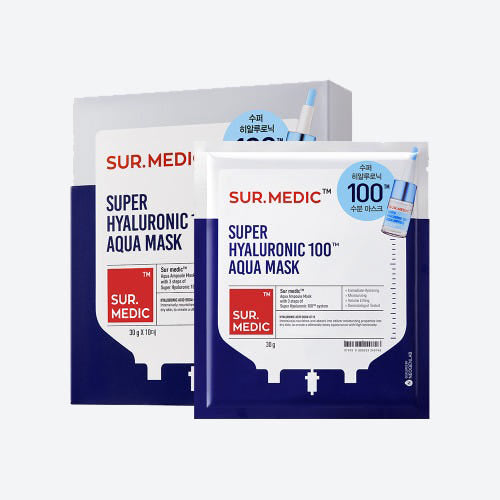 Neogen-Sur-Medic-Super-Hyaluronic-100-Aqua-Mask-30G-X-10Ea – beauty & skincare essential for daily radiance