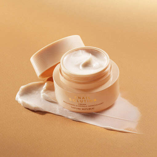 Nature Republic Snail Solution Cream 52ml - All Day Pretty Korean Beauty NATURE REPUBLIC