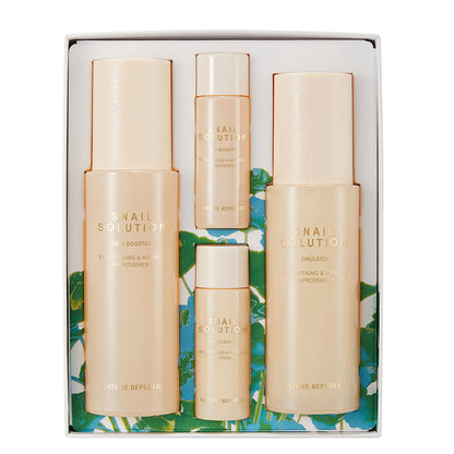 Nature Republic Snail Solution Skin Care Set - All Day Pretty Korean Beauty NATURE REPUBLIC