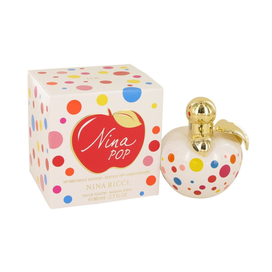 Nina Pop by Nina Ricci Eau De Toilette Spray (10th Birthday Edition) 2.7 oz for Women