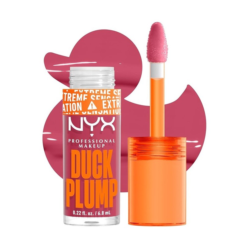 Nyx Professional Makeup Duck Plump Lip Gloss 6.8ml - Strike a Rose