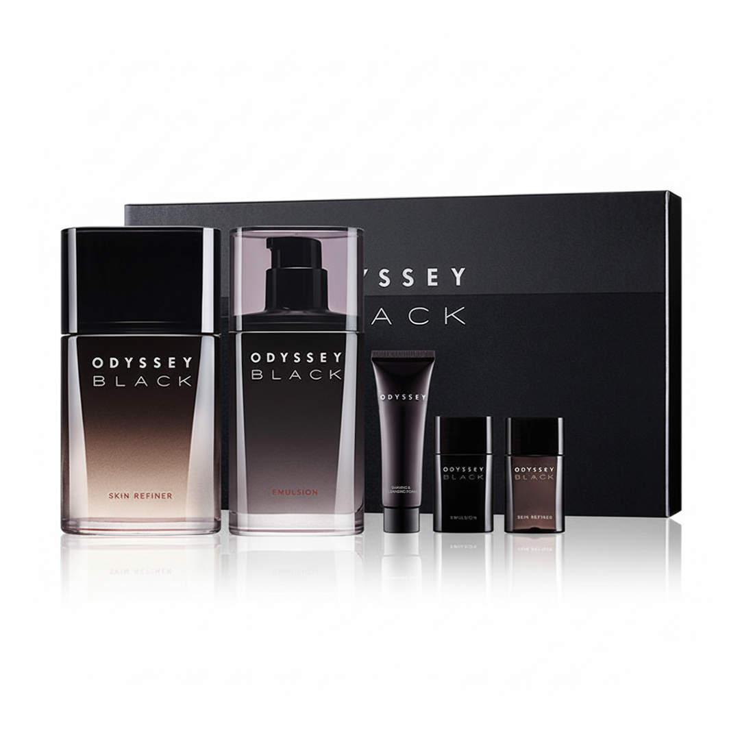 ODYSSEY Black Special Skincare Gift Set