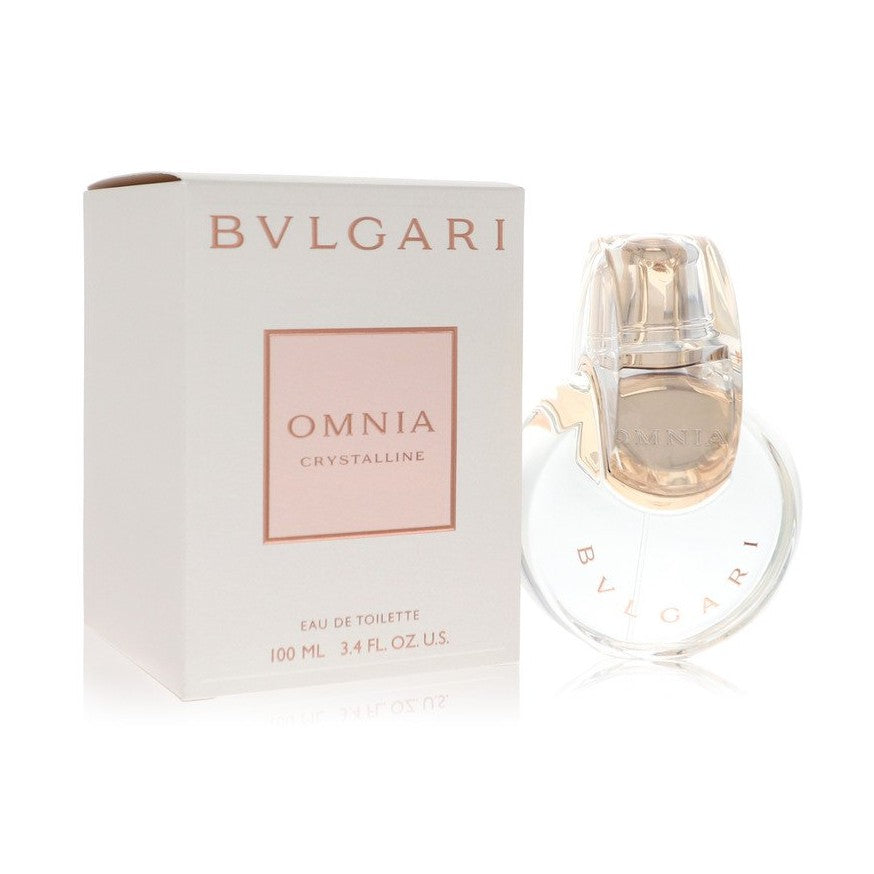 Omnia Crystalline by Bvlgari Eau De Toilette Spray 3.4 oz for Women