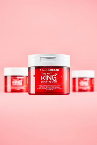 Paul-Medison-Deep-Red-King-Peeling-Pad-170Ml-70Ea โ beauty & skincare essential for daily radiance