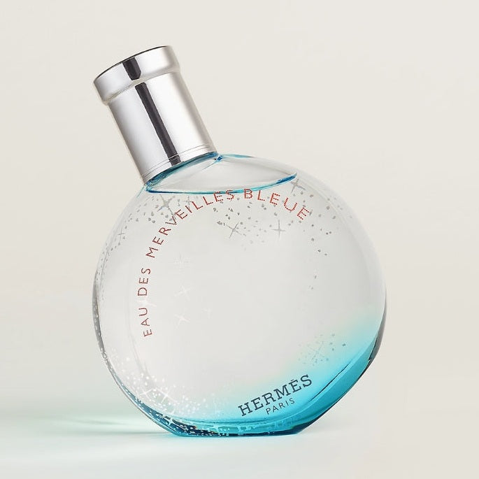 Eau des Merveilles Bleue by Hermes Eau De Toilette Spray 3.4 oz for Women