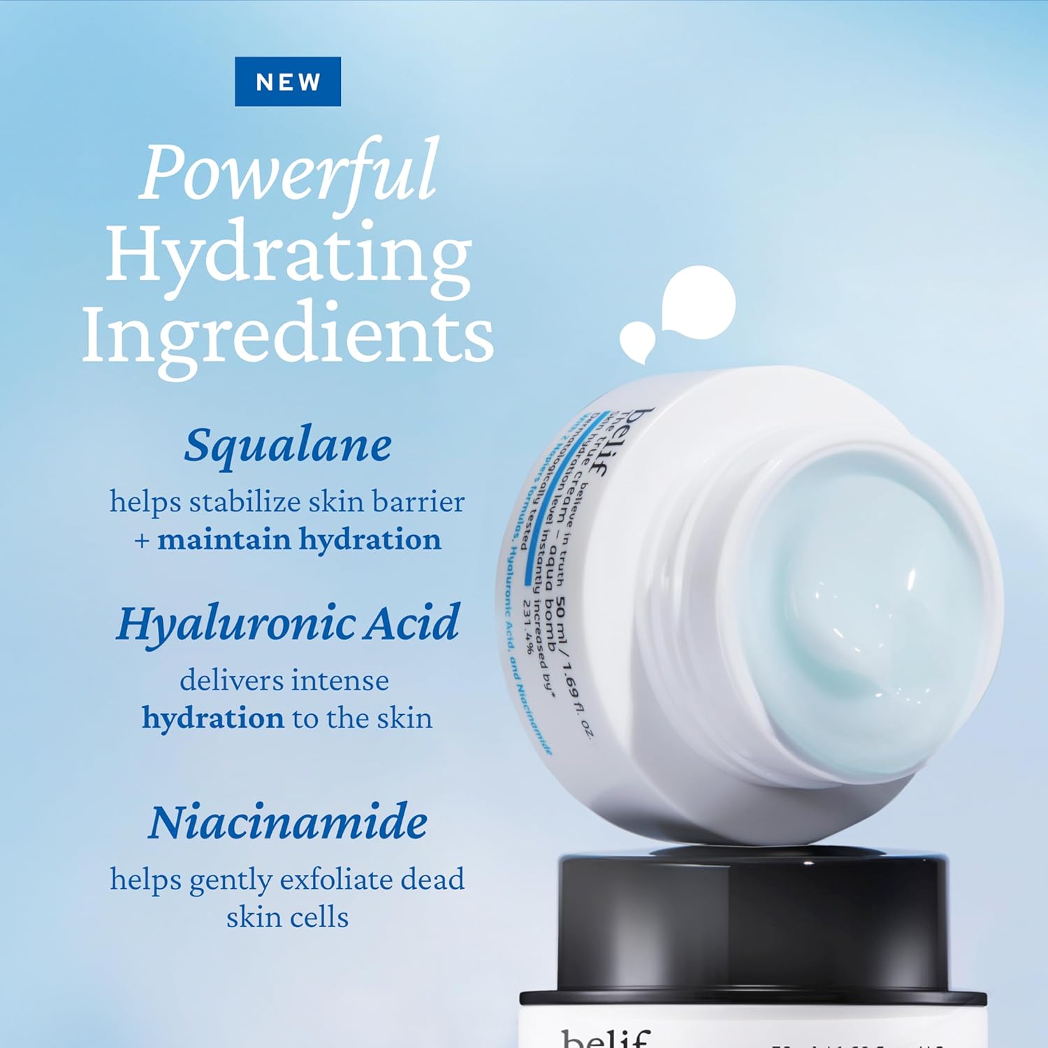 Powerful Hydrating Ingredients - Belif