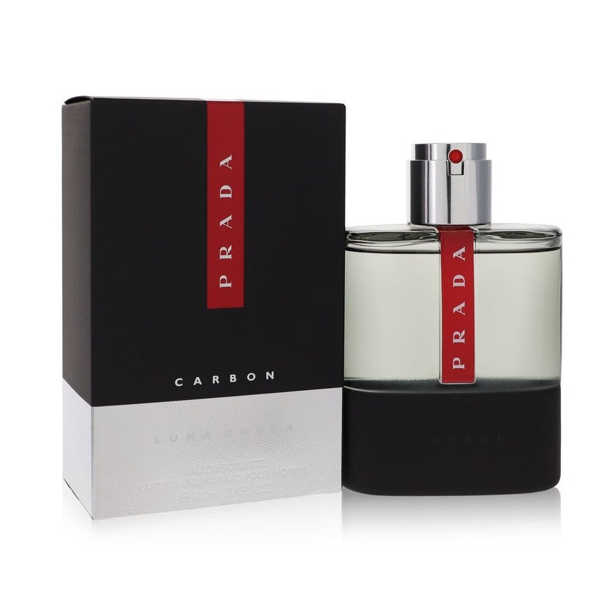 Prada Luna Rossa Carbon by Prada Eau De Toilette Spray 3.4 oz for Men