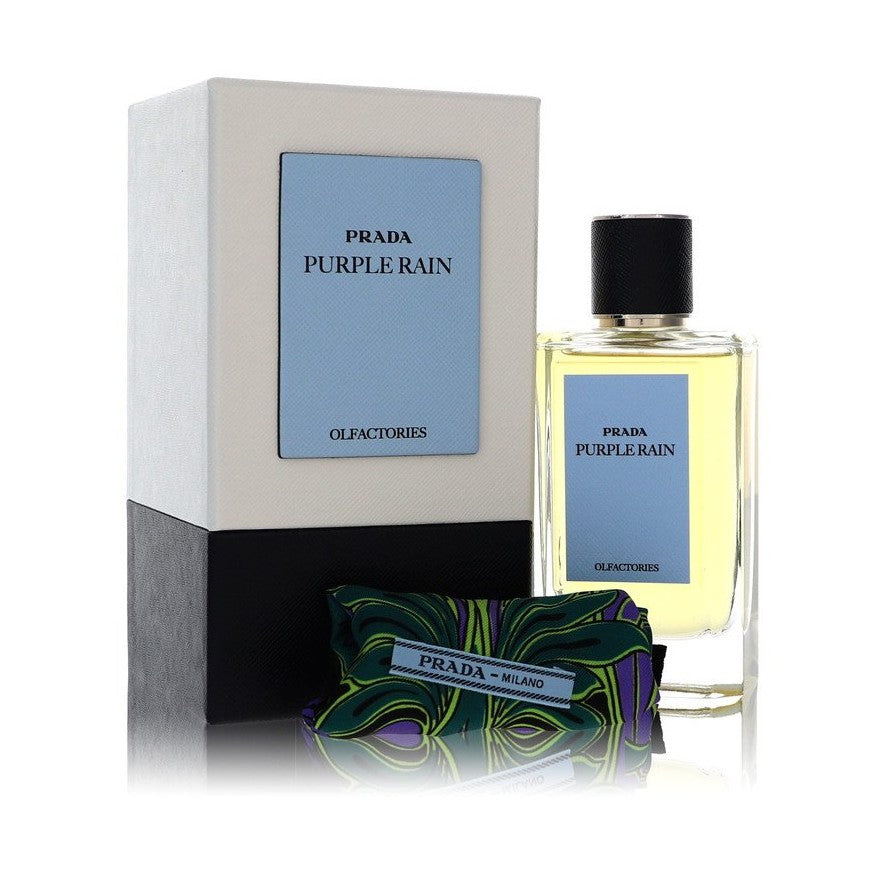 Prada Olfactories Purple Rain by Prada Eau De Parfum Spray with Gift Pouch (Unisex) 3.4 oz for Men