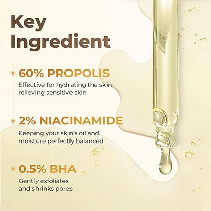 Propolis and Niacinamide Hydrating Facial Soothing Moisturizer - All Day Pretty Korean Beauty Korealy