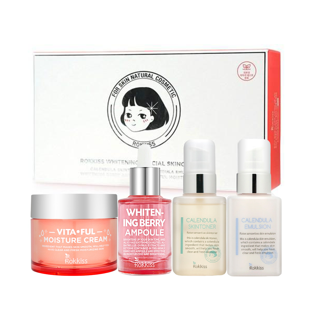 Rokkiss Whitening Special Skin Care Set of 4