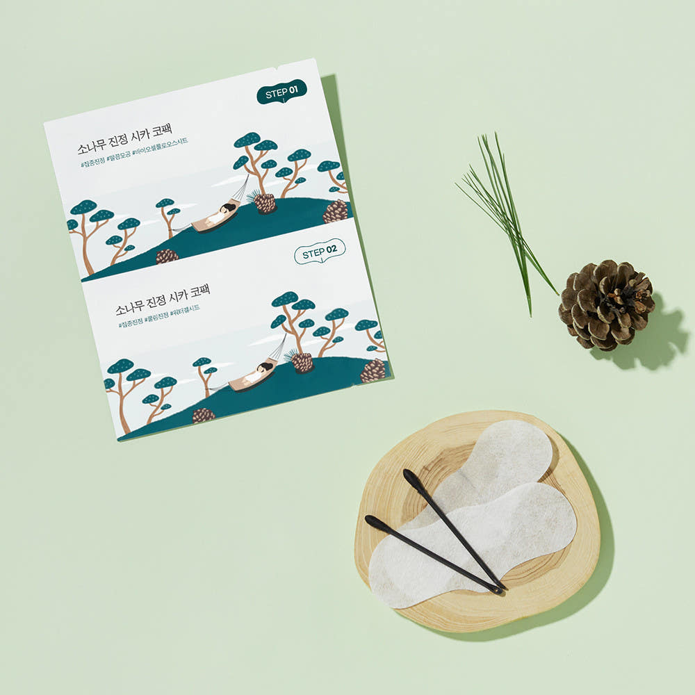 Round-Lab-Pine-Tree-Soothing-Cica-Biocellulose-Nose-Pack-2-Step-Kit-1Step-4Ml-X-5Ea-2Step-4Ml-X-5Ea – beauty & skincare