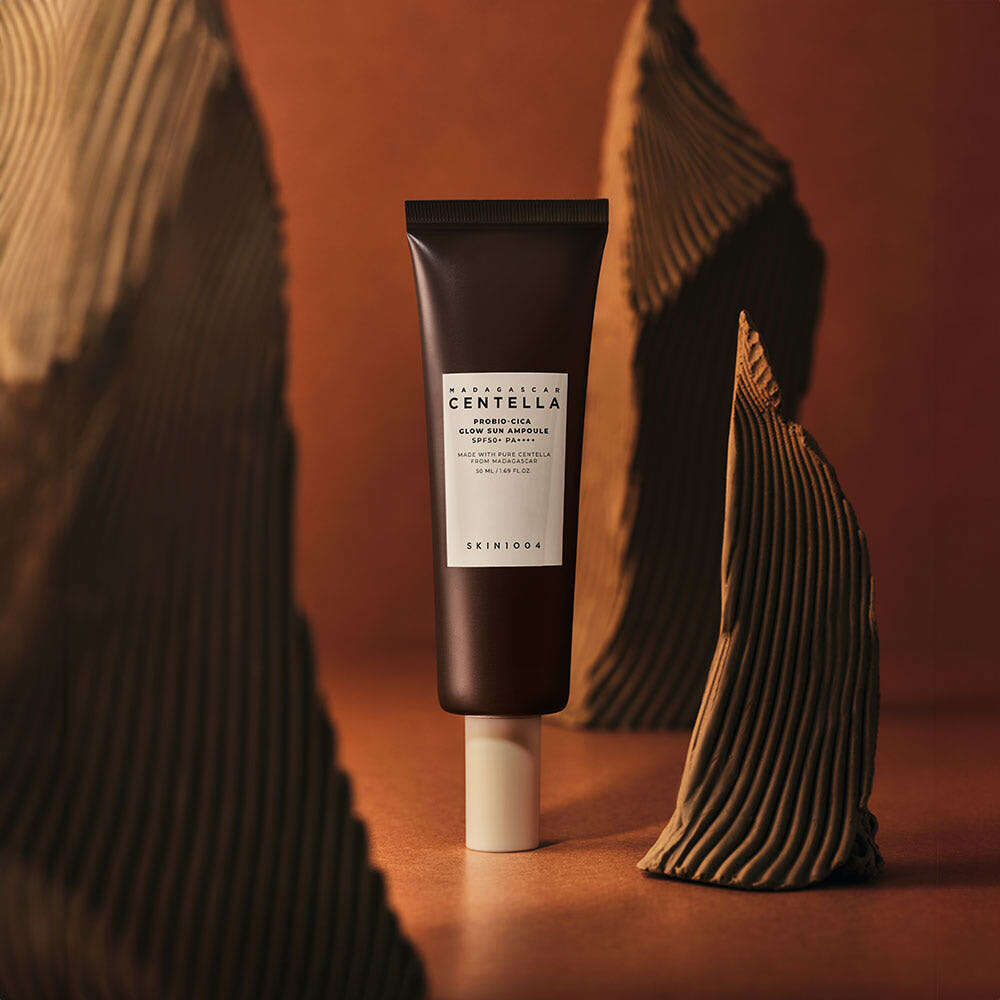 SKIN1004 Madagascar Centella Probio-Cica Glow Sun Ampoule SPF 50+ PA++++50ml - All Day Pretty Korean Beauty skin1004