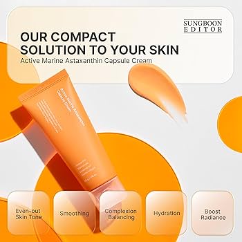 SUNGBOON EDITOR Active Marine Astaxanthin Capsule Cream 50ml - All Day Pretty Cream SUNGBOON EDITOR