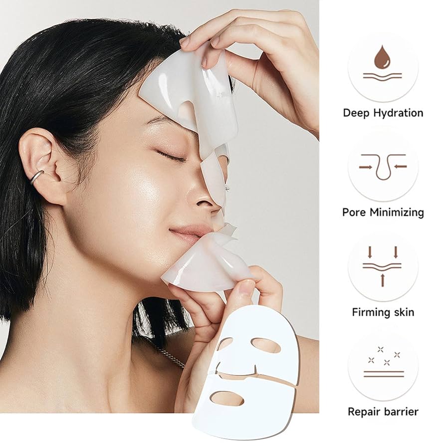 SUNGBOON EDITOR Deep Collagen Hyalu-B5 Hydrating Mask 37ml X 4ea - All Day Pretty Facial Mask SUNGBOON EDITOR