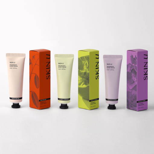 Skin U Fragrance Hand Cream 50ml (3-type) - All Day Pretty Korean Beauty Skin u