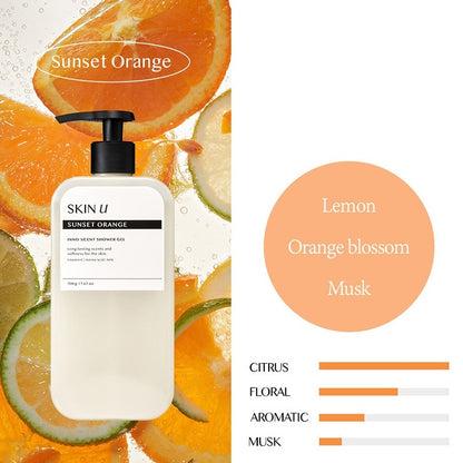 Skin-U-Inno-Scent-Shower-Gel-500G-Sunset-Orange – beauty &amp; skincare essential for daily radiance